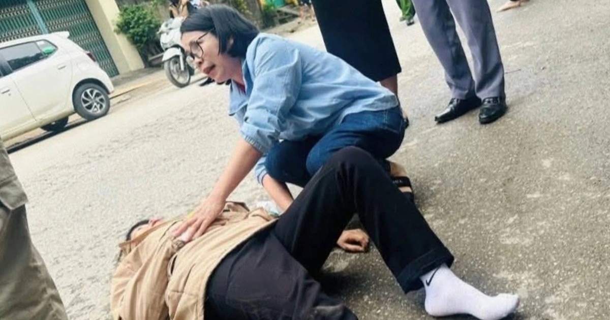 Đang đi họp, nữ giám đốc bệnh viện dừng xe cứu người gặp nạn giữa đường