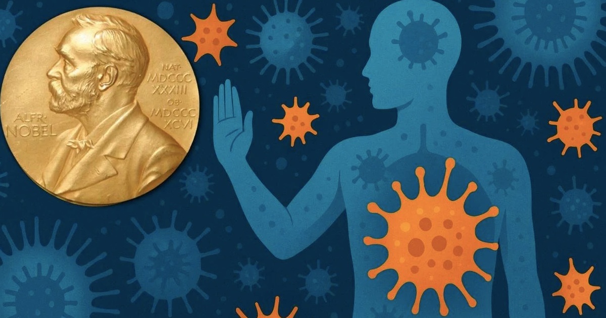 Giải Nobel Y sinh 2025 mở ra hướng mới điều trị ung thư, bệnh tự miễn Giải Nobel Y sinh 2025 mở ra hướng mới điều trị ung thư, bệnh tự miễn
