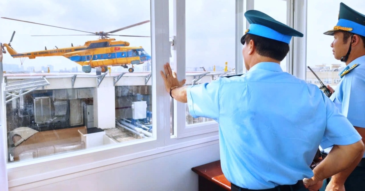 Lần đầu tiên ở Việt Nam, bệnh viện có 2 bãi đáp trực thăng cấp cứu Lần đầu tiên ở Việt Nam, bệnh viện có 2 bãi đáp trực thăng cấp cứu