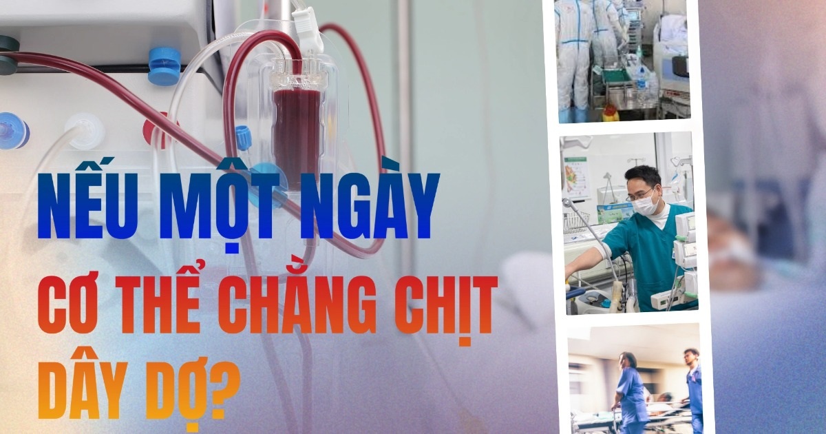 Những phút giây giành giật sự sống trong phòng hồi sức tích cực