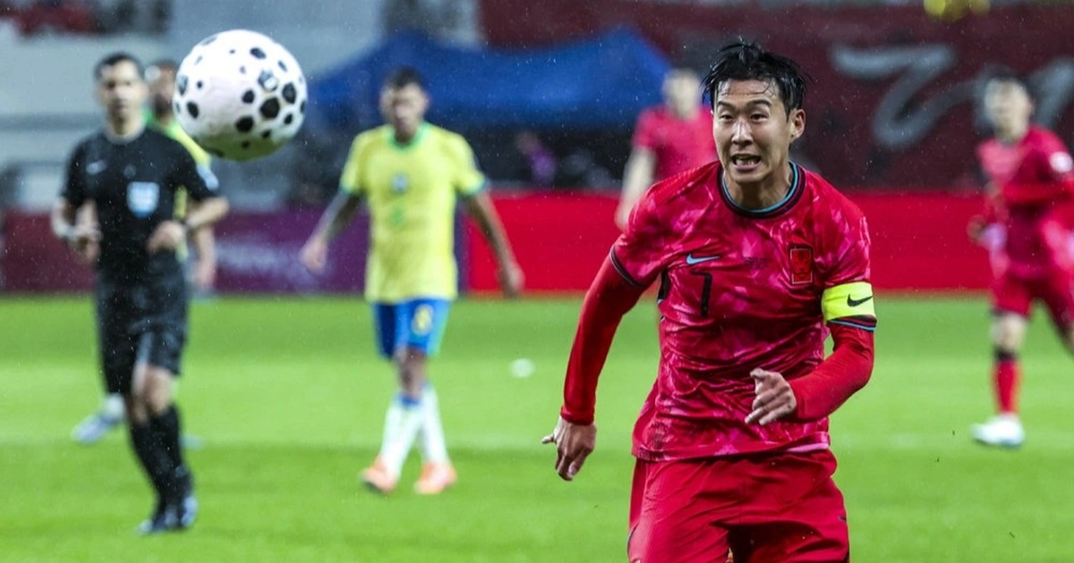 Son Heung Min mờ nhạt, tuyển Hàn Quốc thua đậm Brazil 0-5 Son Heung Min mờ nhạt, tuyển Hàn Quốc thua đậm Brazil 0-5