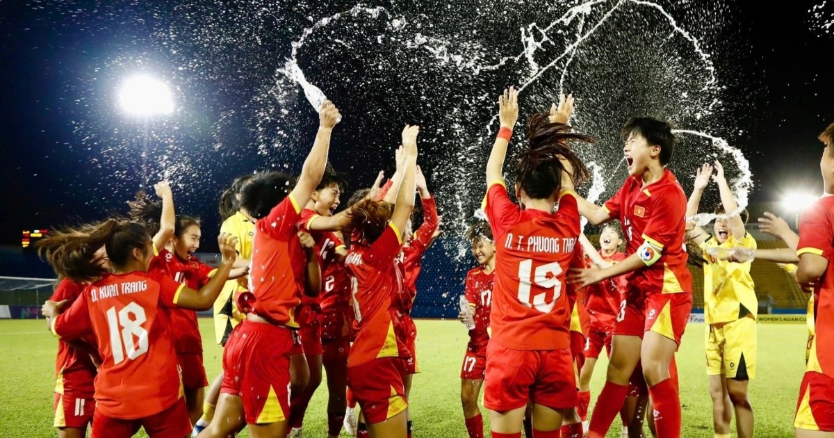 Thắng nghẹt thở, U17 nữ Việt Nam xuất sắc giành vé dự cúp châu Á Thắng nghẹt thở, U17 nữ Việt Nam xuất sắc giành vé dự cúp châu Á