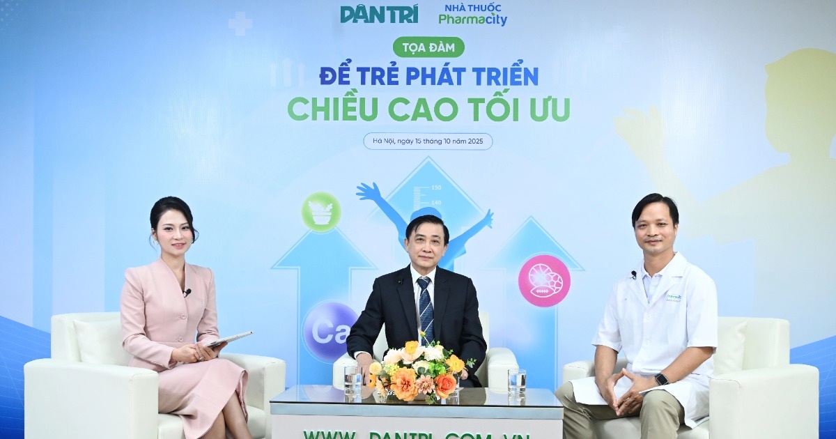 Tọa đàm “Để trẻ phát triển chiều cao tối ưu” Tọa đàm "Để trẻ phát triển chiều cao tối ưu"