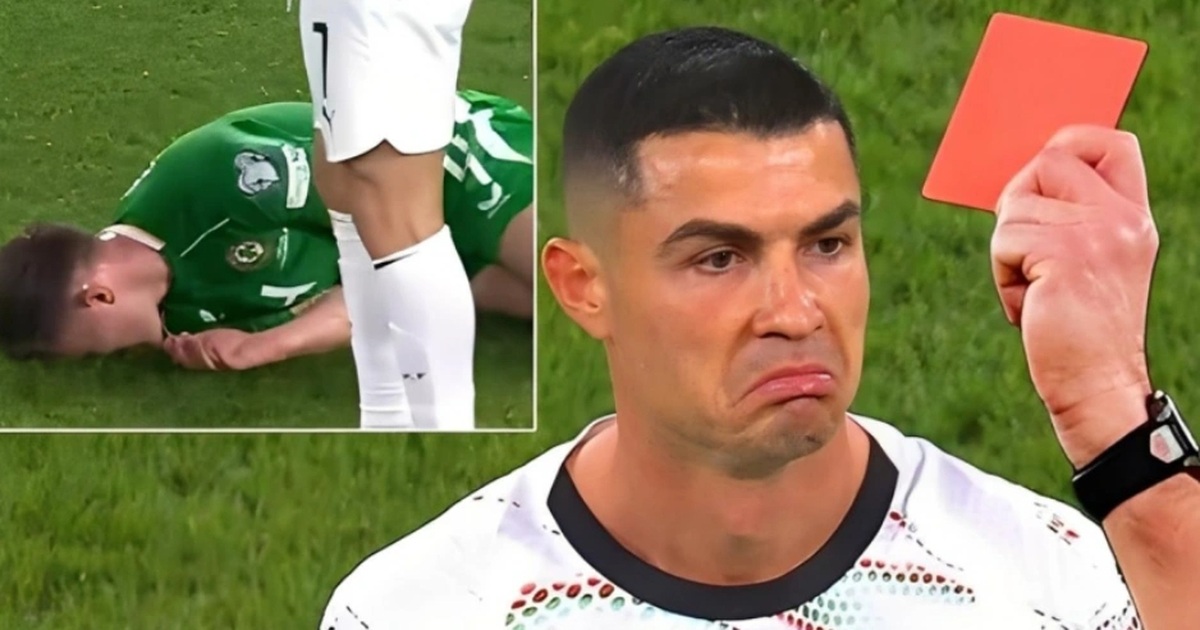Bồ Đào Nha hành động “giải cứu” C.Ronaldo sau cú giật cùi chỏ