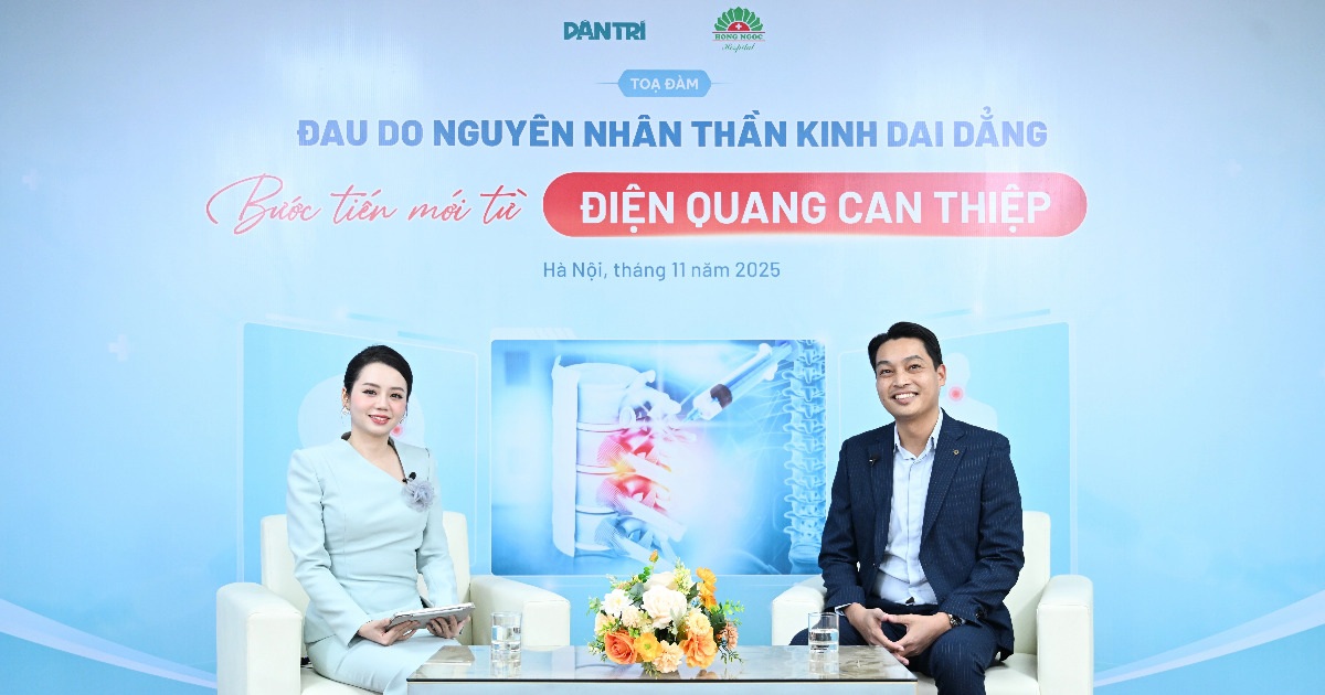 Bước tiến mới từ điện quang can thiệp chữa đau thần kinh dai dẳng
