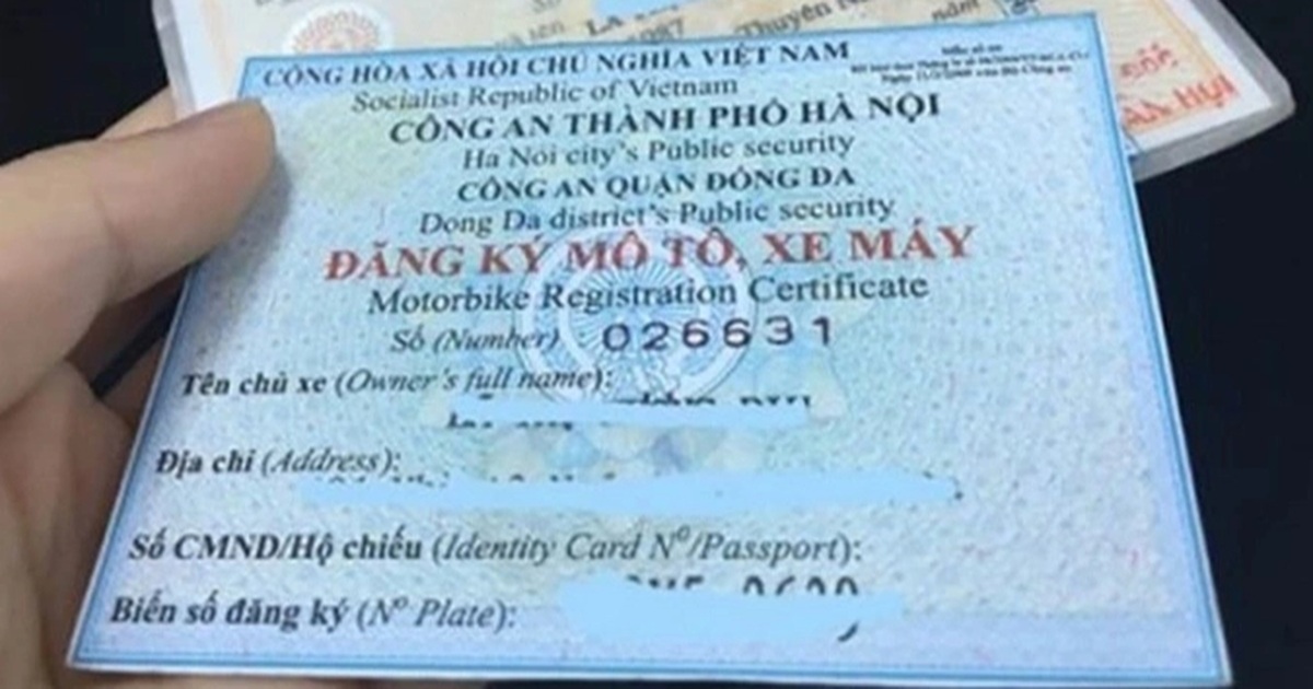 Cách xuất trình giấy đăng ký xe trên VNeTraffic để thay bản cứng