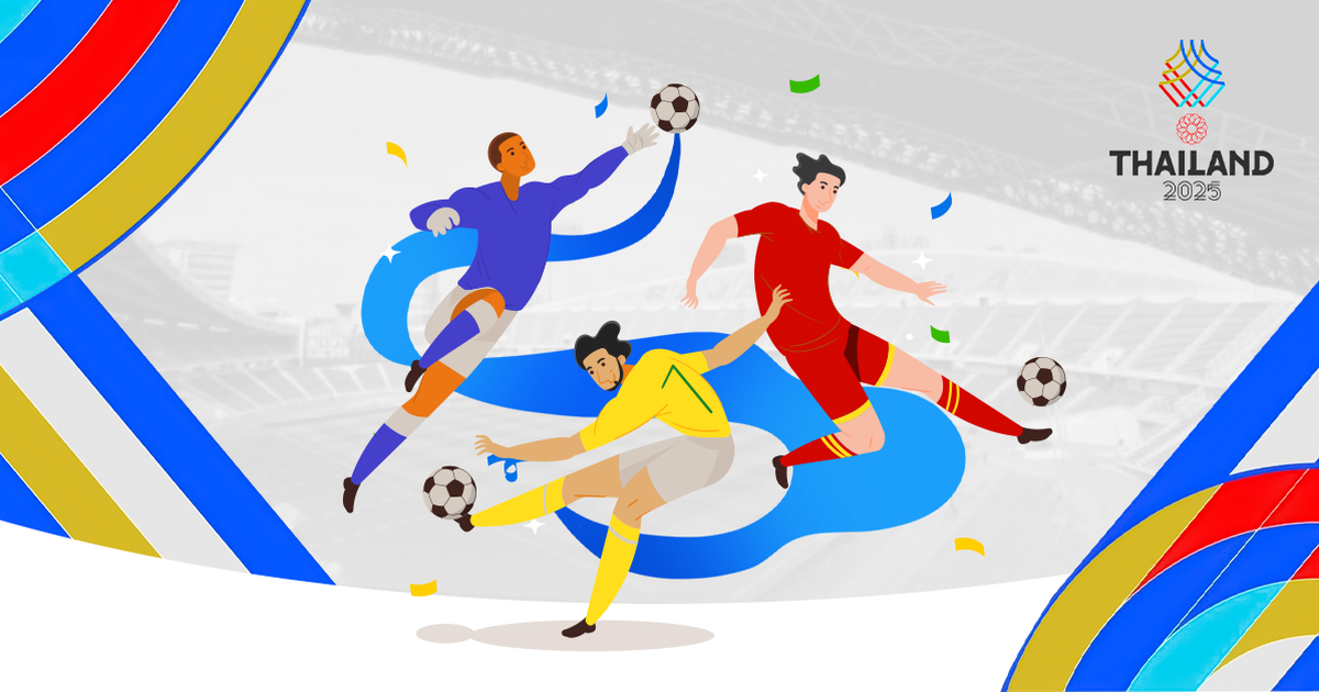 Lịch thi đấu môn bóng đá nam SEA Games 33