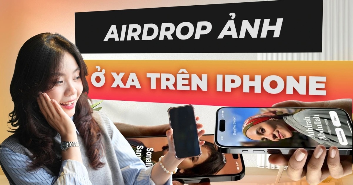 Mở khóa tính năng chia sẻ ảnh chất lượng cao trên iPhone không cần Airdrop