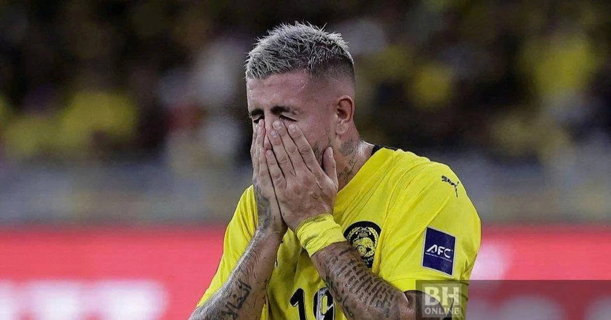 Ngôi sao nhập tịch Malaysia nhận thêm cú sốc trong sự nghiệp