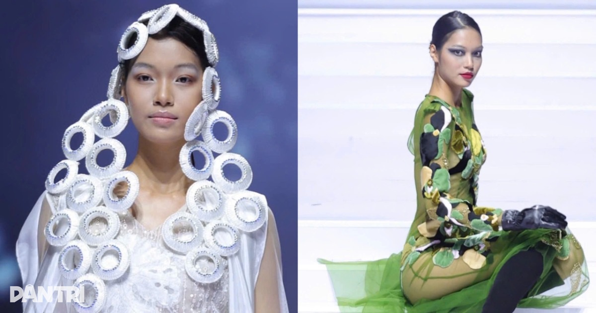 Quán quân Next Top Model 1,84m vấp ngã lại đứng lên bản lĩnh trên sàn diễn