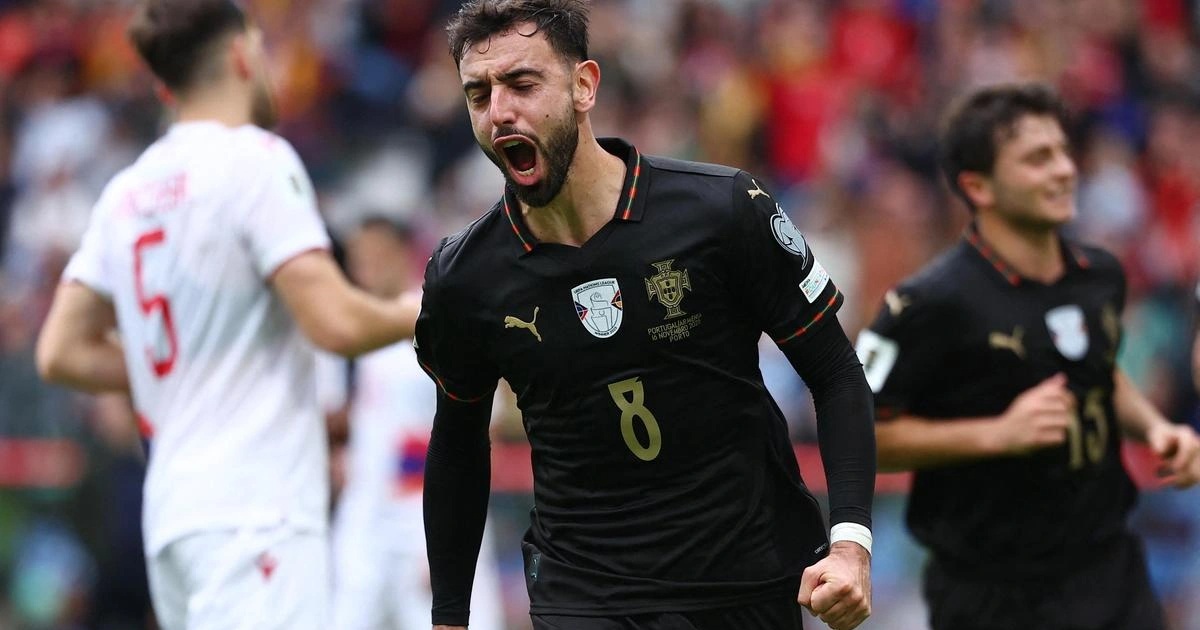 Ronaldo vắng mặt, Fernandes tỏa sáng giúp Bồ Đào Nha dự World Cup 2026