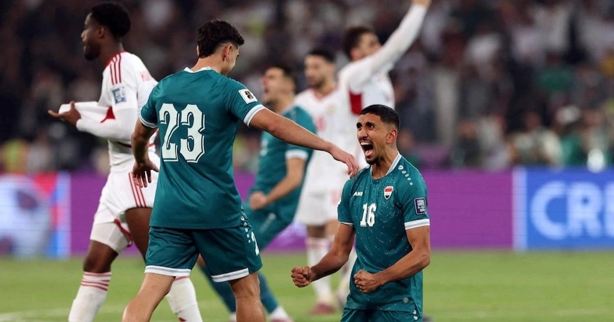 Thắng ngược UAE, Iraq nuôi hy vọng giành vé dự World Cup 2026