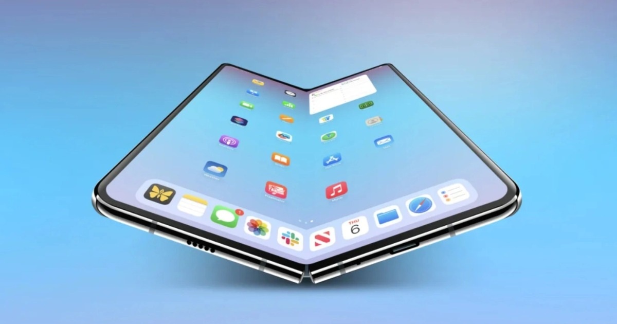 Thông tin rò rỉ mới nhất về iPhone màn hình gập