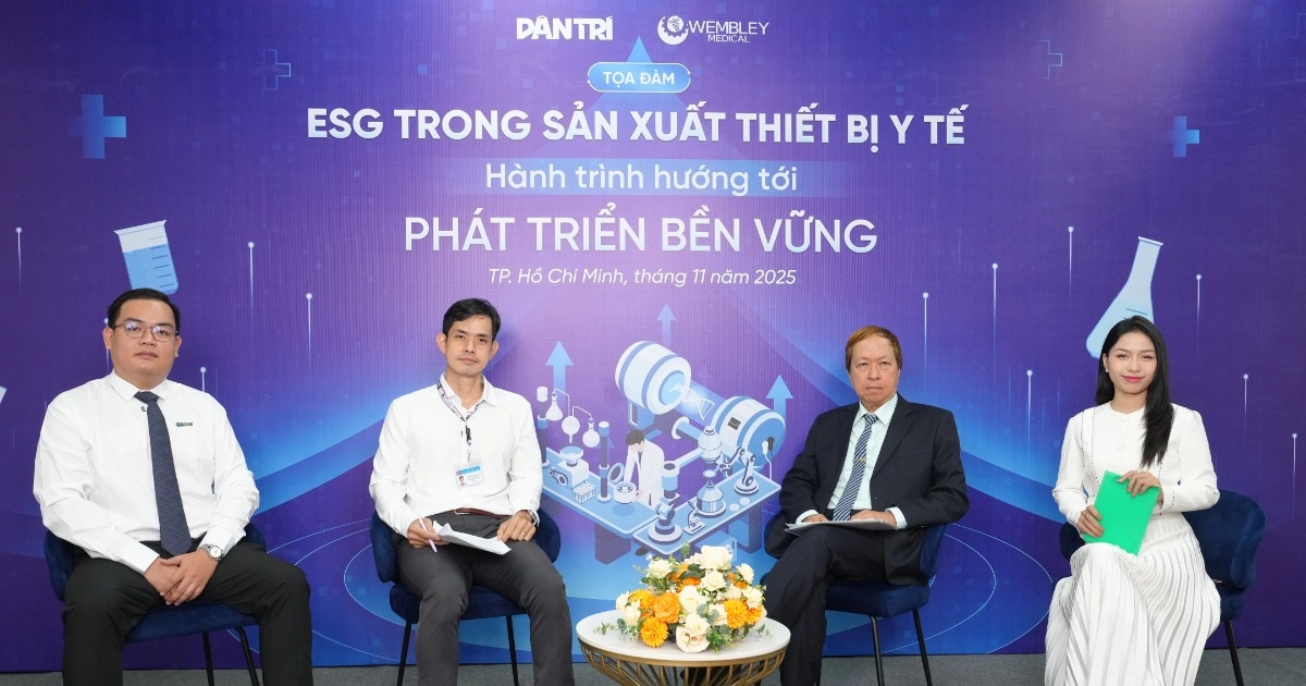 Toạ đàm: Phát triển ESG bền vững trong sản xuất thiết bị y tế
