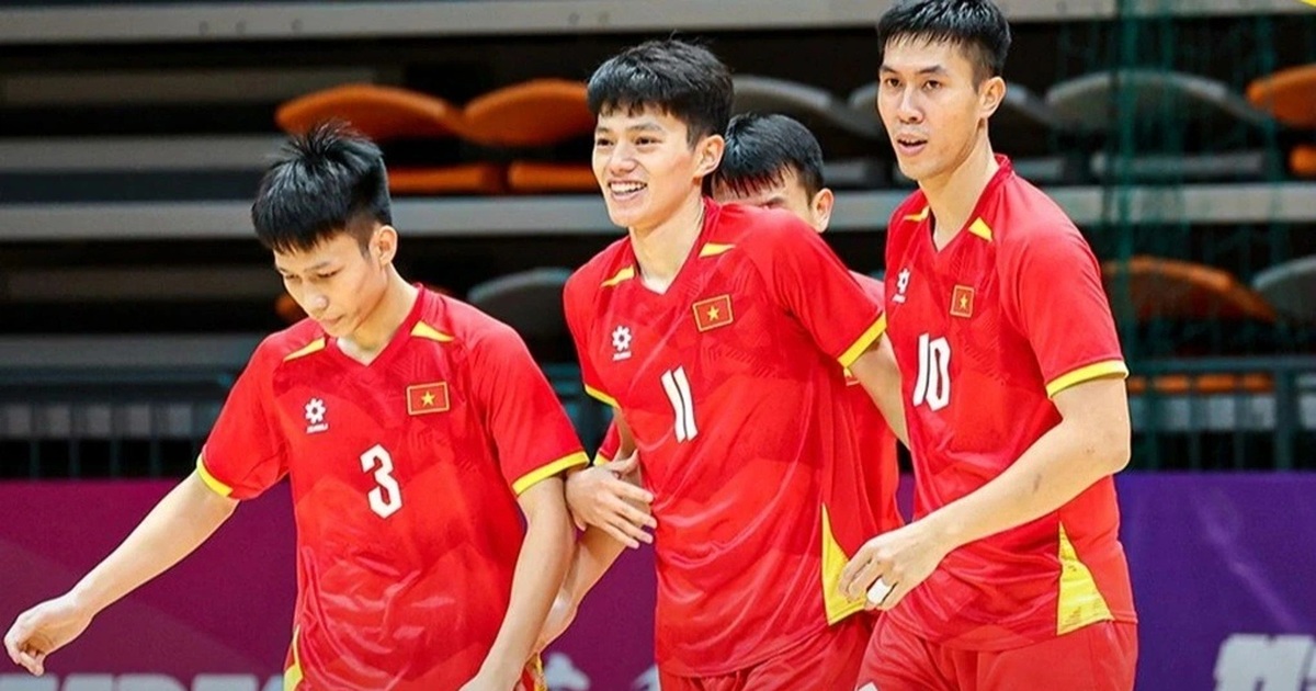 Tuyển futsal Việt Nam chung bảng với Thái Lan ở giải châu Á