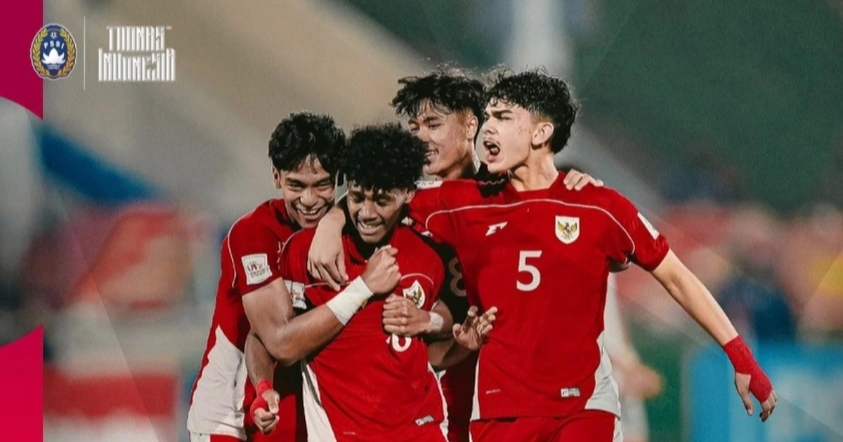 U17 Indonesia xuất sắc chiến thắng, làm nên lịch sử ở World Cup