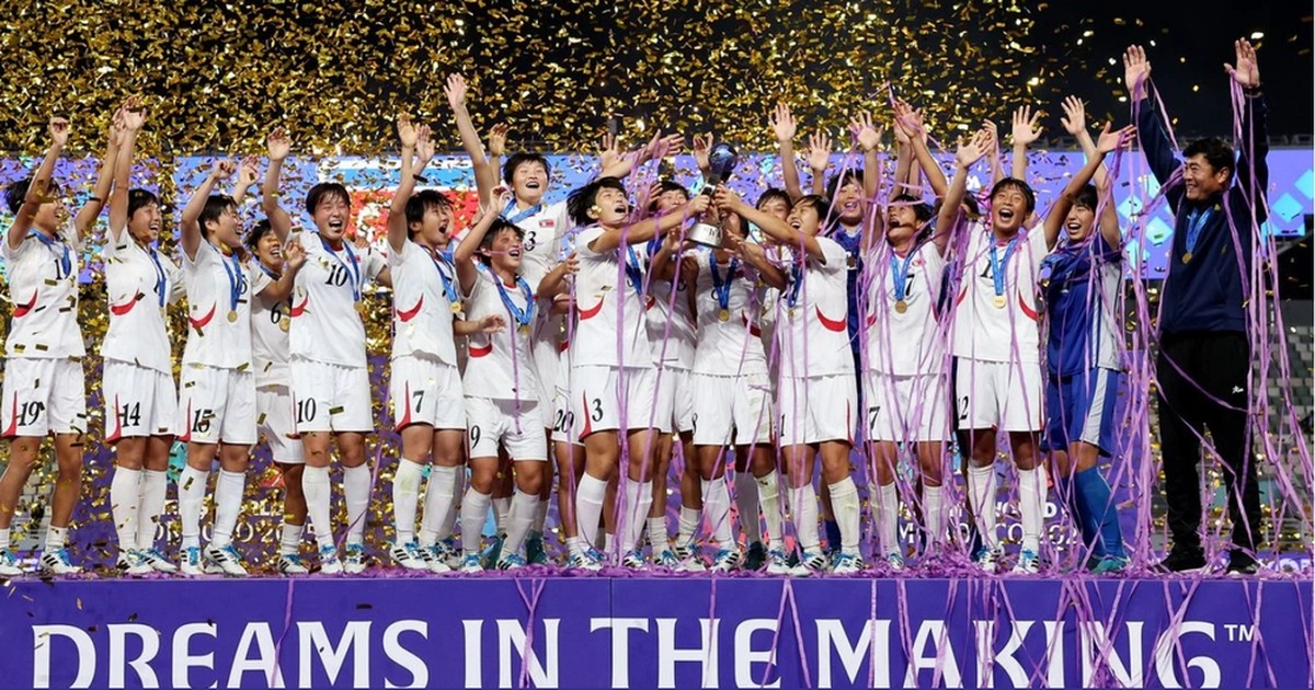 U17 nữ Triều Tiên không có đối thủ, lần thứ 4 vô địch World Cup