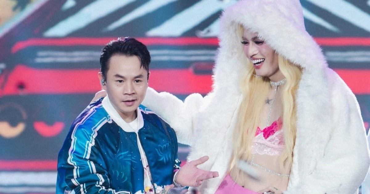 Binz quên lời rap, đứng hình vì màn giả gái bất ngờ của BB Trần