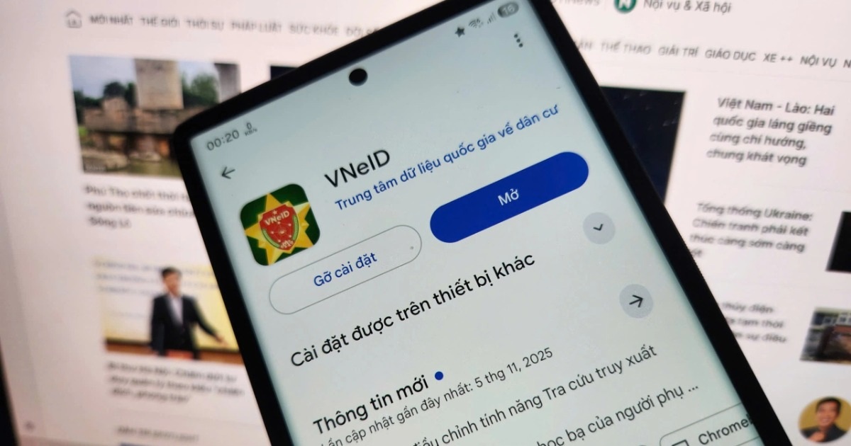 Cách xử lý trong trường hợp quên mật khẩu đăng nhập ứng dụng VNeID