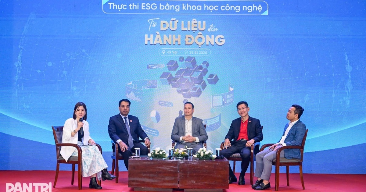 Doanh nghiệp muốn "xanh hoá", dữ liệu là tấm vé thông hành ra biển lớn