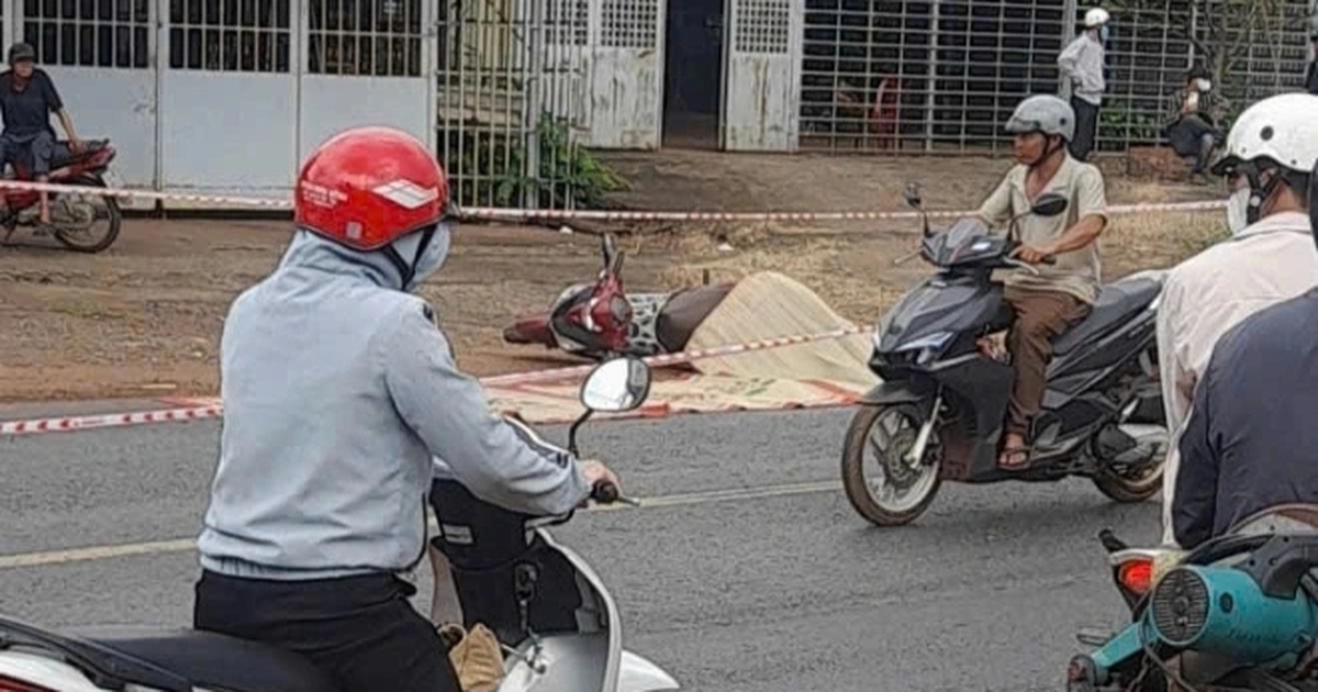 Đôi nam nữ bị xe tải cán thương vong ở Đồng Nai