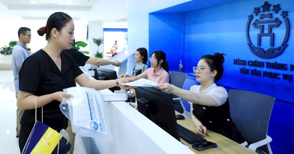 Hà Nội chính thức thực hiện mô hình Trung tâm hành chính công một cấp