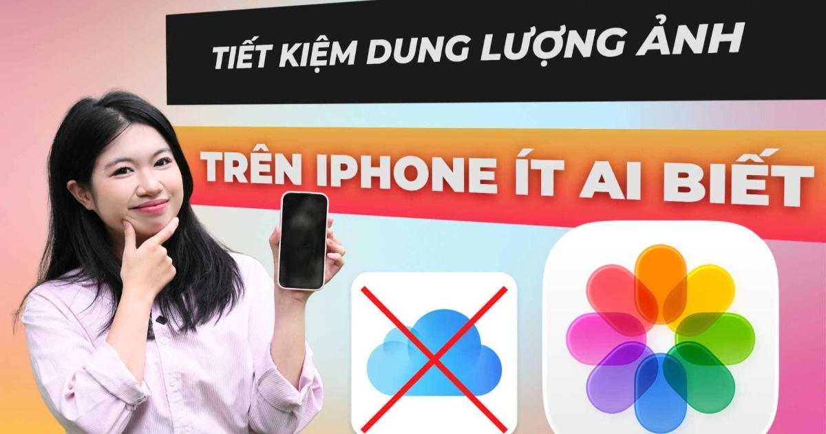 Mẹo tiết kiệm dung lượng ảnh trên iPhone ít ai biết