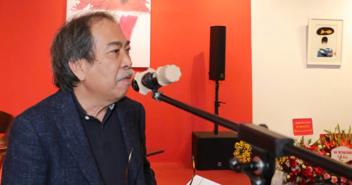 Nhà thơ Nguyễn Quang Thiều từng bị nhà xuất bản từ chối ra mắt tác phẩm