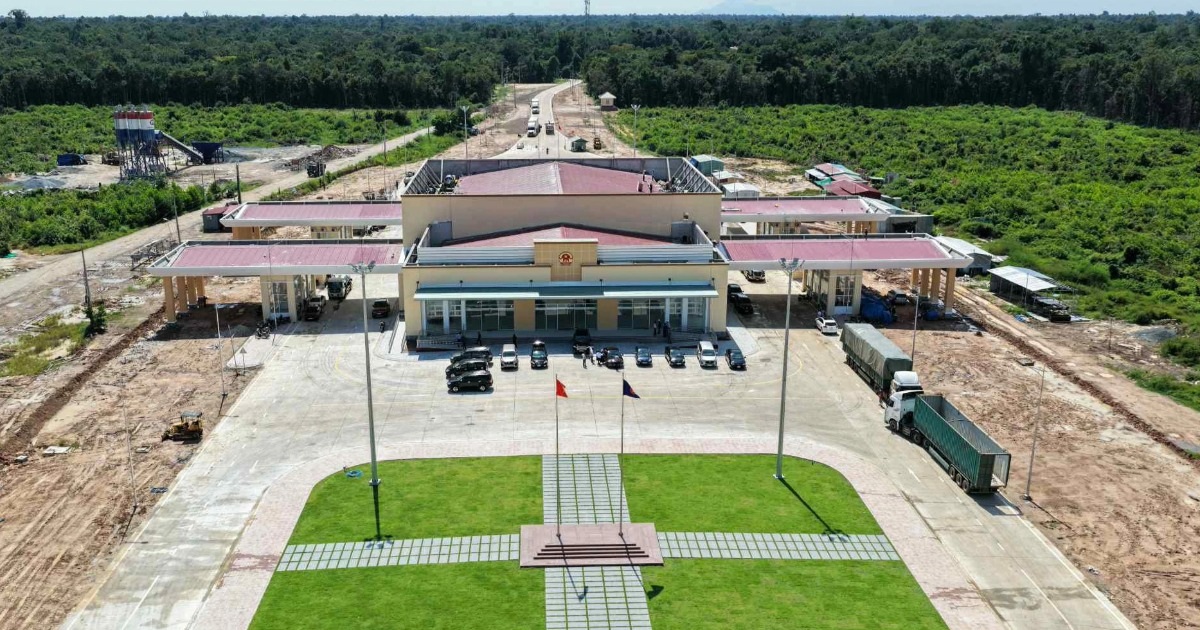 Tây Ninh sắp khai trương cửa khẩu quốc tế Tân Nam