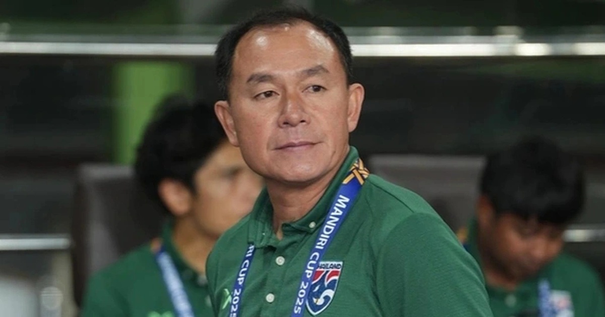 Xác định rõ tương lai của HLV Thái Lan sau khi thua ngược U22 Việt Nam